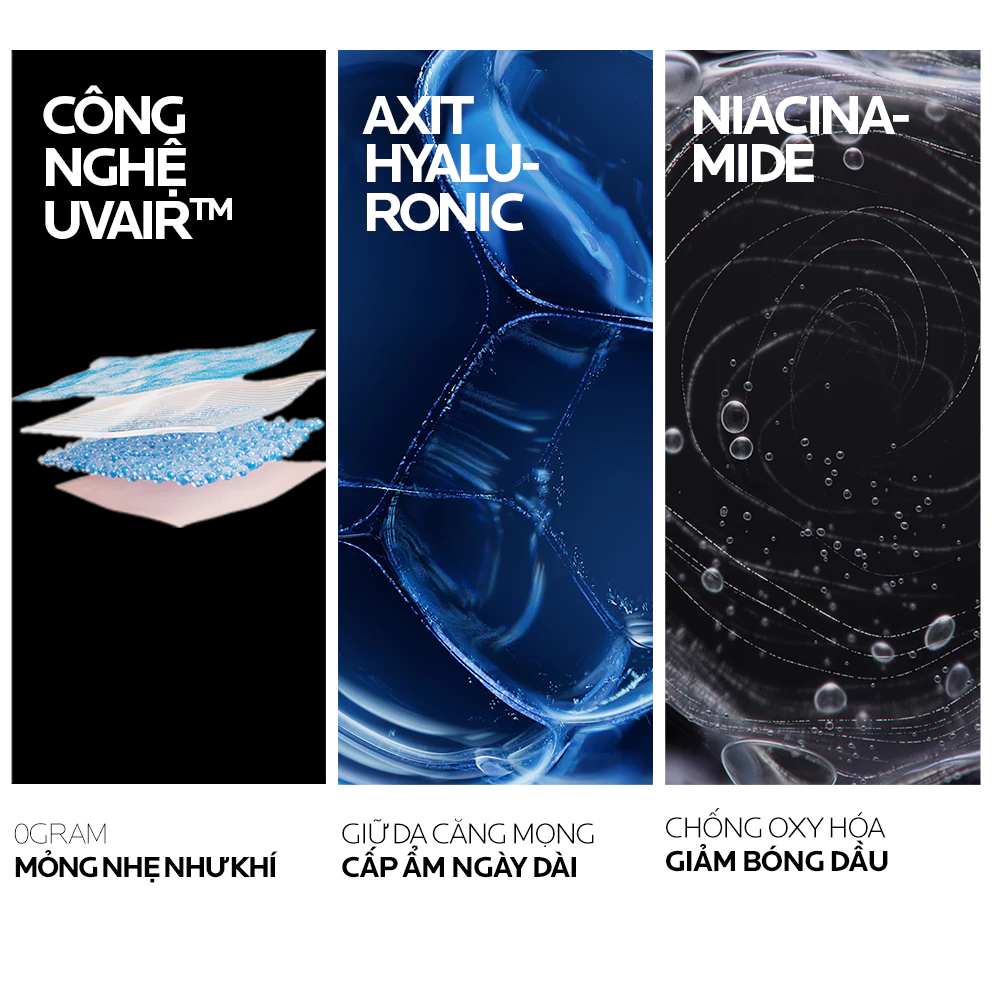 Chống Nắng Dạng Tinh Chất La Roche Posay Anthelios Uvair Serum Sunscreen SPF50+ PA++++ 50ml