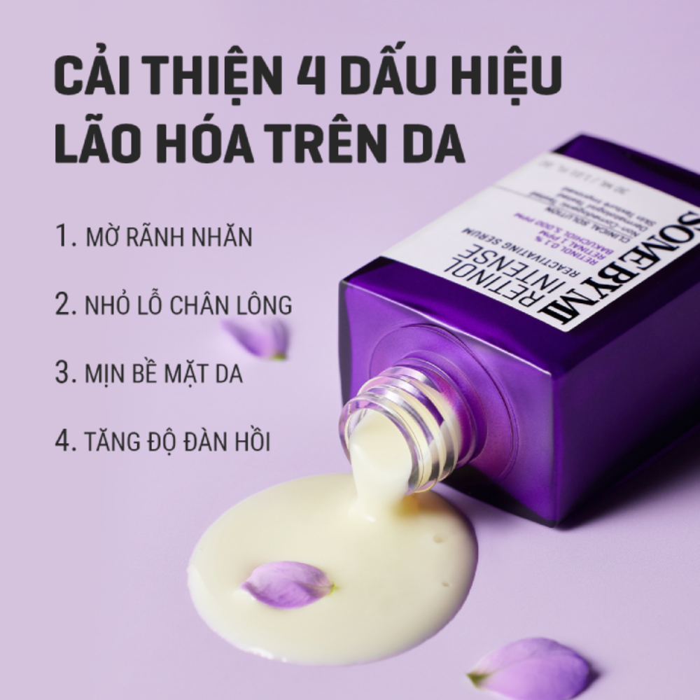 Tinh Chất Ngừa Lão Hóa Căng Bóng Da Some By Mi Retinol Intense Reactivating Serum 30ml