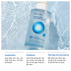 Nước Tẩy Trang Làm Sạch Dịu Nhẹ JMsolution Panthelene Cleansing Water 500ml