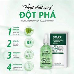 Tinh Chất Phục Hồi Da SMAS Premium Cica Recovery Serum 120ml