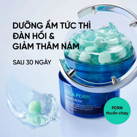 Kem Dưỡng Phục Hồi Trẻ Hóa Da Beplain Cica PDRN Repair Cream 50ml
