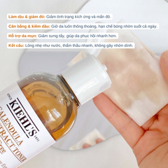 Nước Cân Bằng Làm Dịu Da Kiehl's Calendula Herbal Extract Alcohol-Free Toner