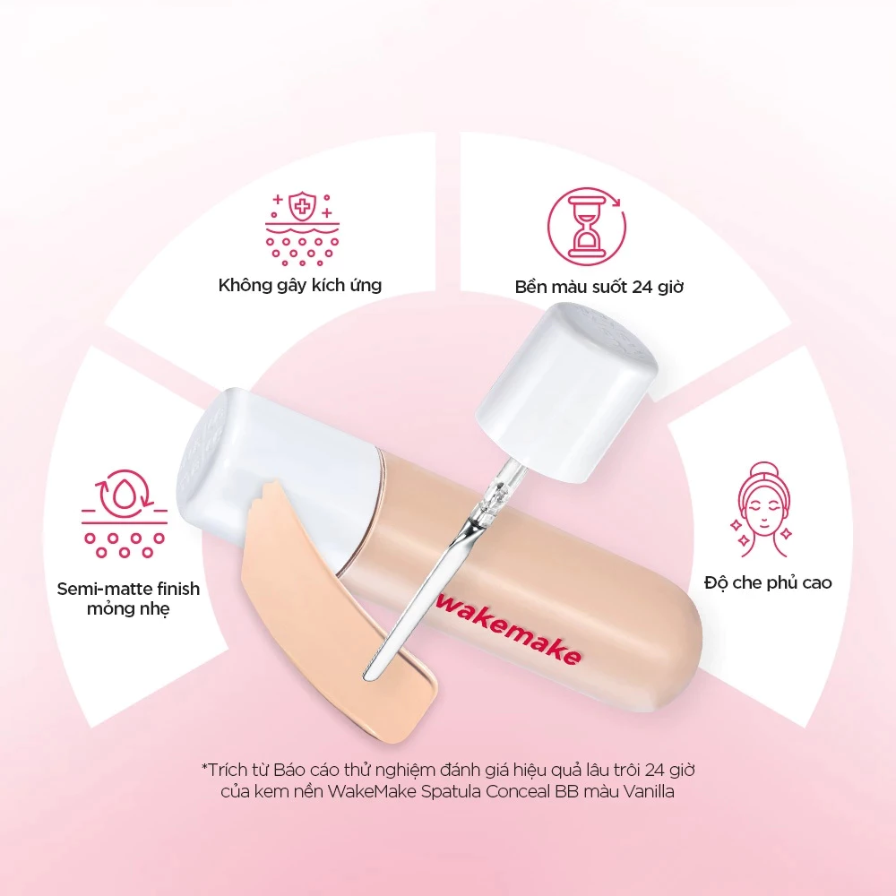 Kem Nền Wakemake Spatula Conceal BB SPF30 PA++ 20ml