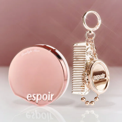 Set Phấn Nước Espoir Be Glow Volume Cushion SPF42+++ PA+++ 13g (Kèm Refil + Móc Khoá Gương Kèm Lược)