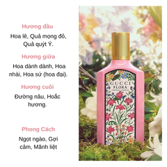 Set Nước Hoa Nữ Gucci Flora Gorgeous Gardenia (EDP 100ml + Son Gucci 1.8g)