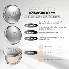 Phấn Phủ Dạng Nén Nâng Tone About Tone Blur Powder Pact 9g