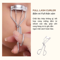 Bấm Mi Full Thân Xám Vacosi BM02 Full Lash Curler