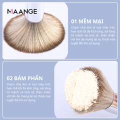 Bộ Cọ Trang Điểm 14 Cọ Kèm Túi Da Maange