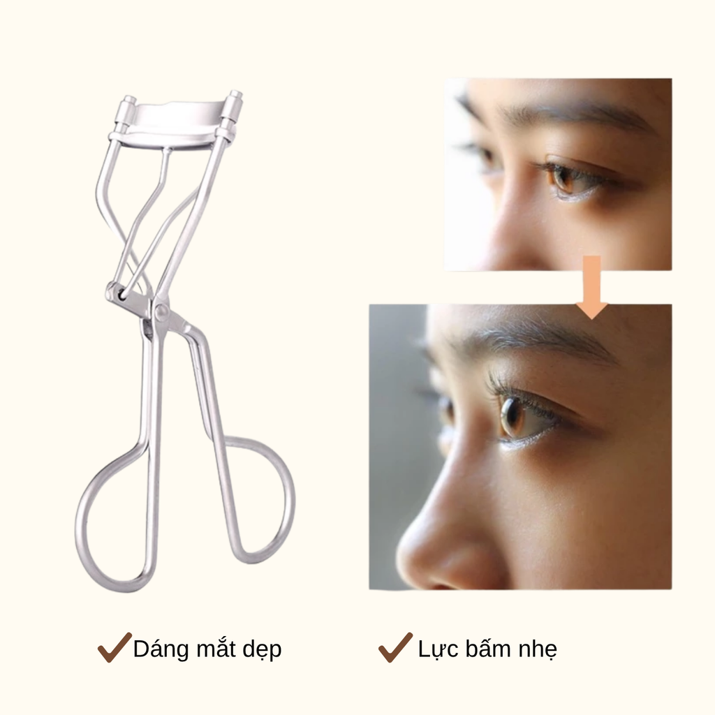 Bấm Mi Full Thân Xám Vacosi BM02 Full Lash Curler