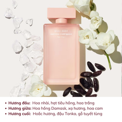 Set Nước Hoa Nữ Narciso Rodriguez Musc Nude For Her (EDP 50ml + Shower gel 50ml + Body Lotion 50ml)