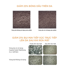Kem Chống Nắng Kiềm Dầu Vichy SPF50+ Capital Soleil Mattifying 3in1 50ml