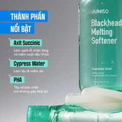 Dung Dịch Giảm Mụn Đầu Đen Jumiso Blackhead Melting Softener Special Kit 150ml