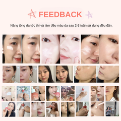 Tinh Chất Chống Nắng Nâng Tông Feelxo Glacier Air-Fit Tone Up Sun Ampoule 30ml