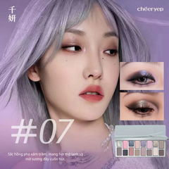 Bảng Phấn Mắt 16 Ô Cheeryep Eyeshadow Palette 16g
