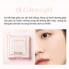 Phấn Phủ Hiệu Chỉnh Tone Da Dasique Correcting Finish Powder 17g