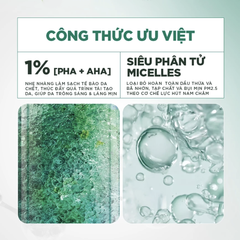 Nước Tẩy Trang Làm Sạch Tế Bào Da Chết Garnier Micellar Exfoliating Water 1% PHA+AHA 400ml