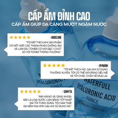 Nước Hoa Hồng Cấp Ẩm Jumiso Waterfull Hyaluronic Acid Toner 250ml