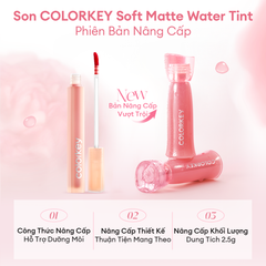 Son Tint Lì Colorkey Soft Matte Water Tint 2.5g
