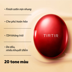 Phấn Nước Che Phủ Kiềm Dầu Tirtir Mask Fit Red Cushion 4.5g