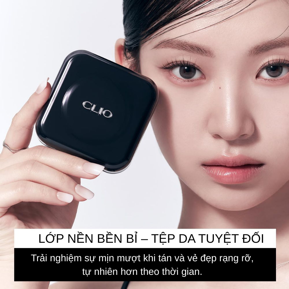 Phấn Nước Clio Kill Cover Founwear Cushion SPF40 PA++ 15g (tặng kèm lõi)