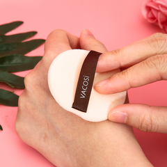 Bông Phấn Khô Tròn 2 Cái Vacosi BP01 Small Round Puff