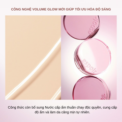 Set Phấn Nước Espoir Be Glow Volume Cushion SPF42+++ PA+++ 13g (Kèm Refil + Móc Khoá Gương Kèm Lược)