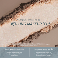 Phấn Bắt Sáng Tạo Khối Flower Knows Butterfly Cloud Collar Collection Embossed Highlight & Contour Palette 16g