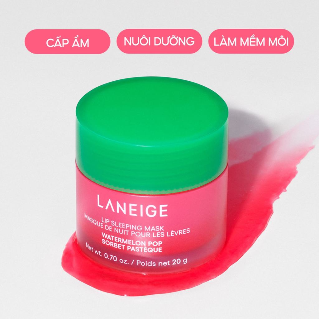 Mặt Nạ Ngủ Môi Laneige Lip Sleeping Mask Watermelon Pop 20g