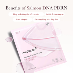 Mặt Nạ Thạch Dưỡng Sáng Da Ngừa Lão Hoá Medicube PDRN Pink Collagen Jelly Mask 28g