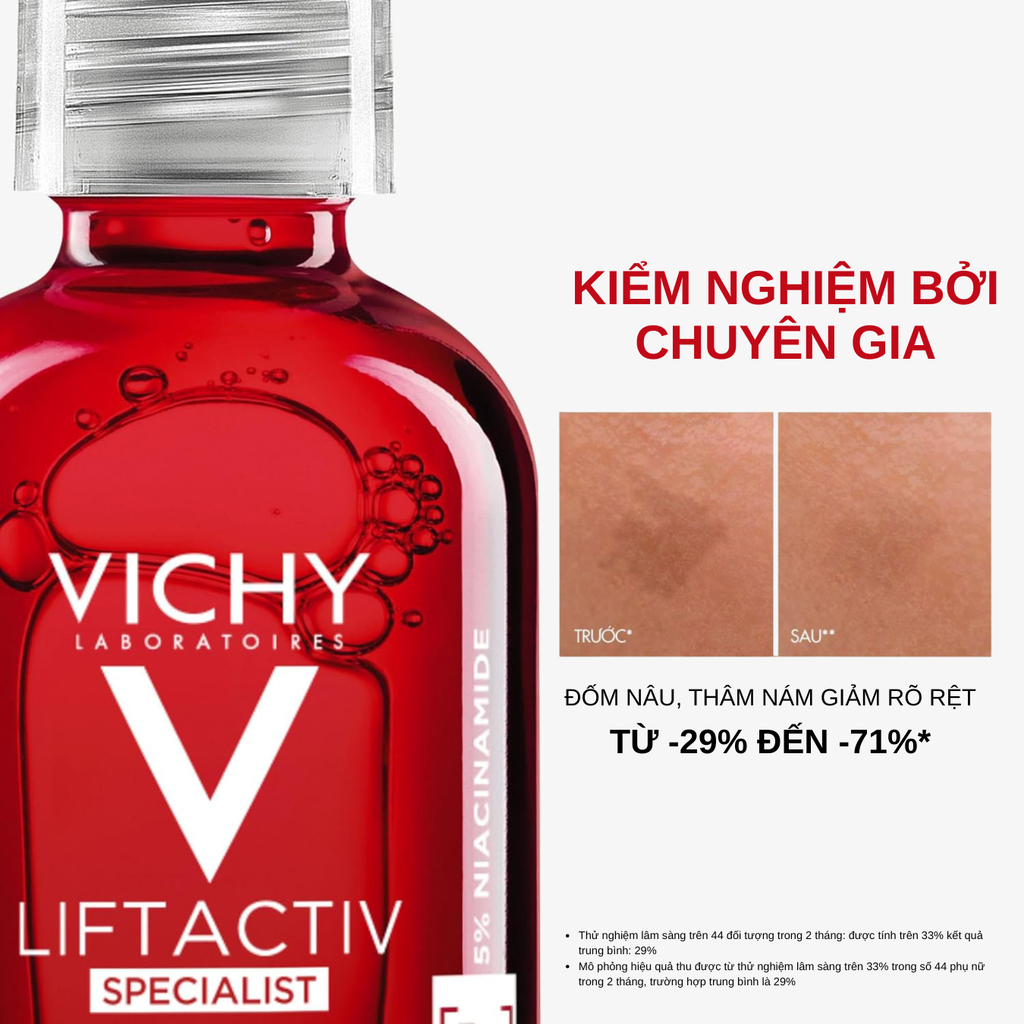 Tinh Chất Làm Mờ Vết Thâm Và Nếp Nhăn Vichy LiftActiv B3 Serum Dark Spots & Wrinkles