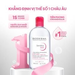 Nước Tẩy Trang Bioderma Dành Cho Da Nhạy Cảm Sensibio H2O