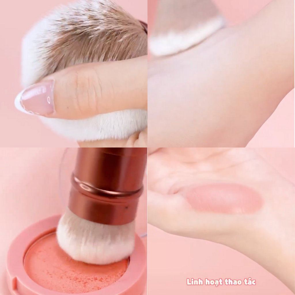 Cọ Phủ Có Nắp Đậy Vacosi M10 Powder Brush