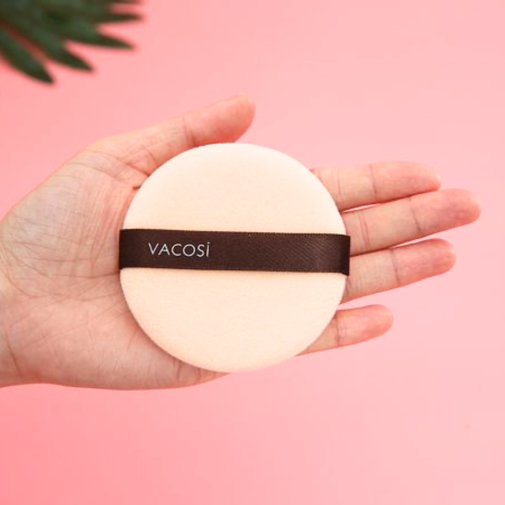 Bông Phấn Khô Tròn Vacosi BP08 Medium Round Puff