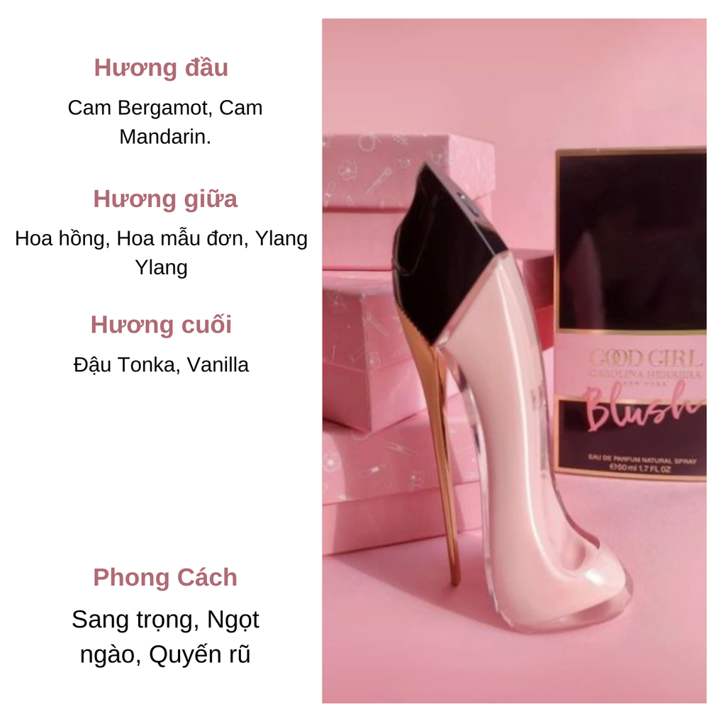 Set Nước Hoa Nữ Carolina Herrera Good Girl (EDP 80ml + EDP 10ml + Lotion 100ml)