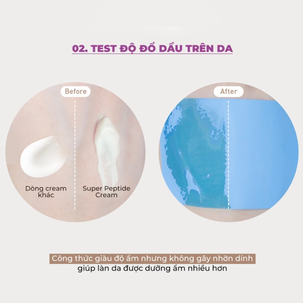 Kem Dưỡng Cải Thiện Độ Đàn Hồi Căng Mịn Da Sur.Medic Super Peptide 100TM Collagen Lifting Cream 50ml