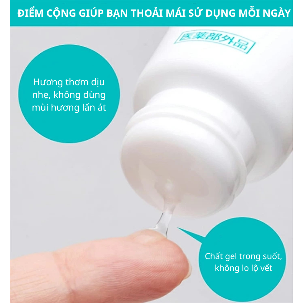 Gel Khử Mùi Vùng Nách Kobayashi Wakiguared Gel For An Underarm Deodorant 50g