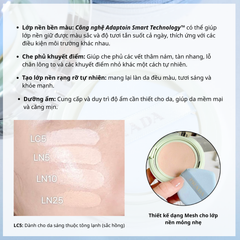 Phấn Nước Prada Augmented Skin Reveal Mesh Cushion Foundation SPF50+ PA+++ 12g