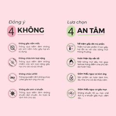 Bông Mút Trang Điểm Kháng Khuẩn Befou Blend + Set