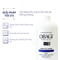 Nước Cân Bằng Làm Sạch Duy Trì Độ PH Cho Da Obagi Nu-Derm Toner 1L