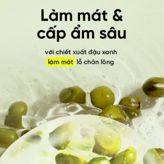 Tinh Chất Kiềm Dầu Se Khít Lỗ Chân Lông beplain Mung Bean Pore Tight-up Serum 30ml