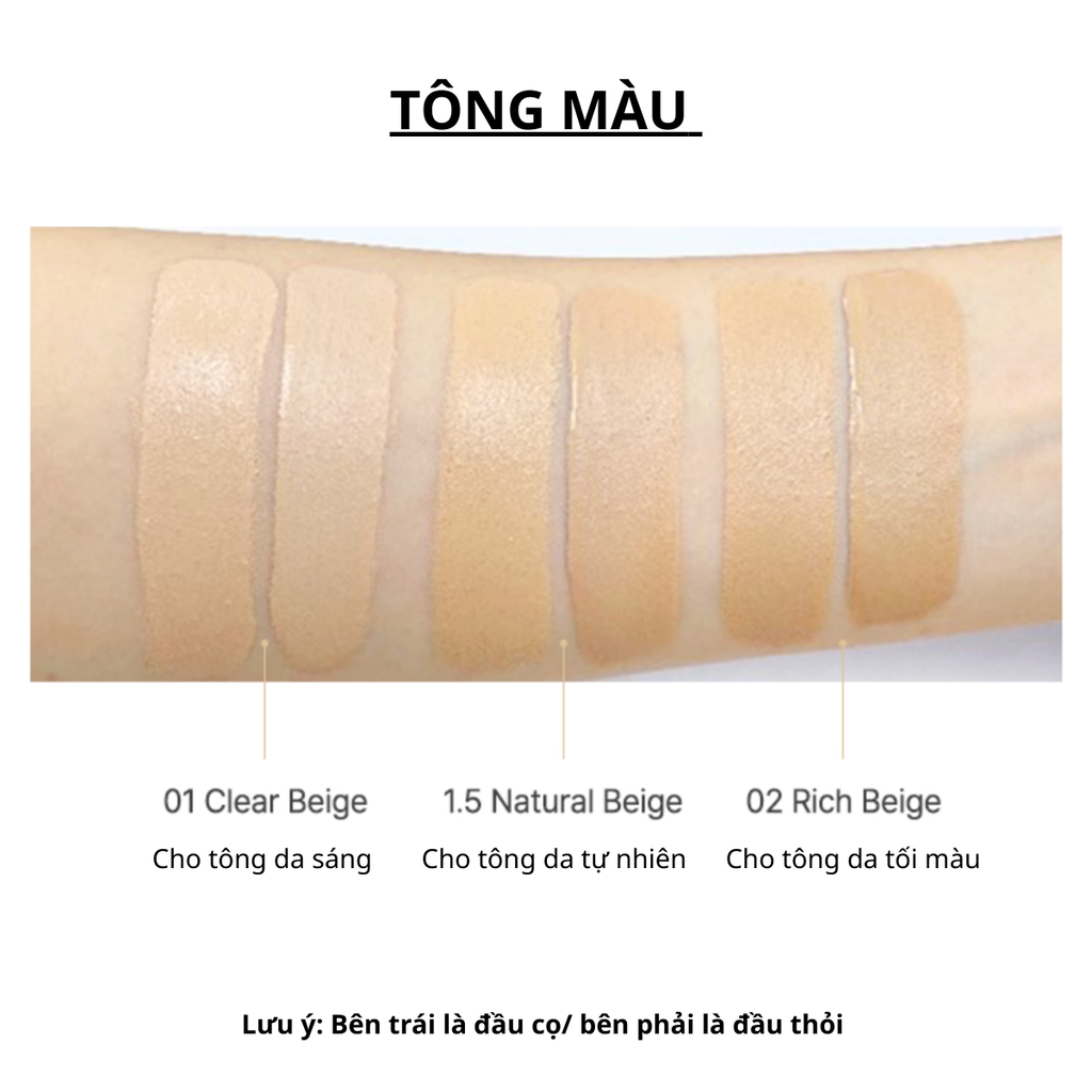Kem Che Khuyết Điểm 2 Đầu The Saem Cover Perfection Ideal Concealer Duo