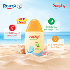 Sữa Chống Nắng Cho Bé Và Da Nhạy Cảm Sunplay Baby Mild SPF35 PA++ 30g