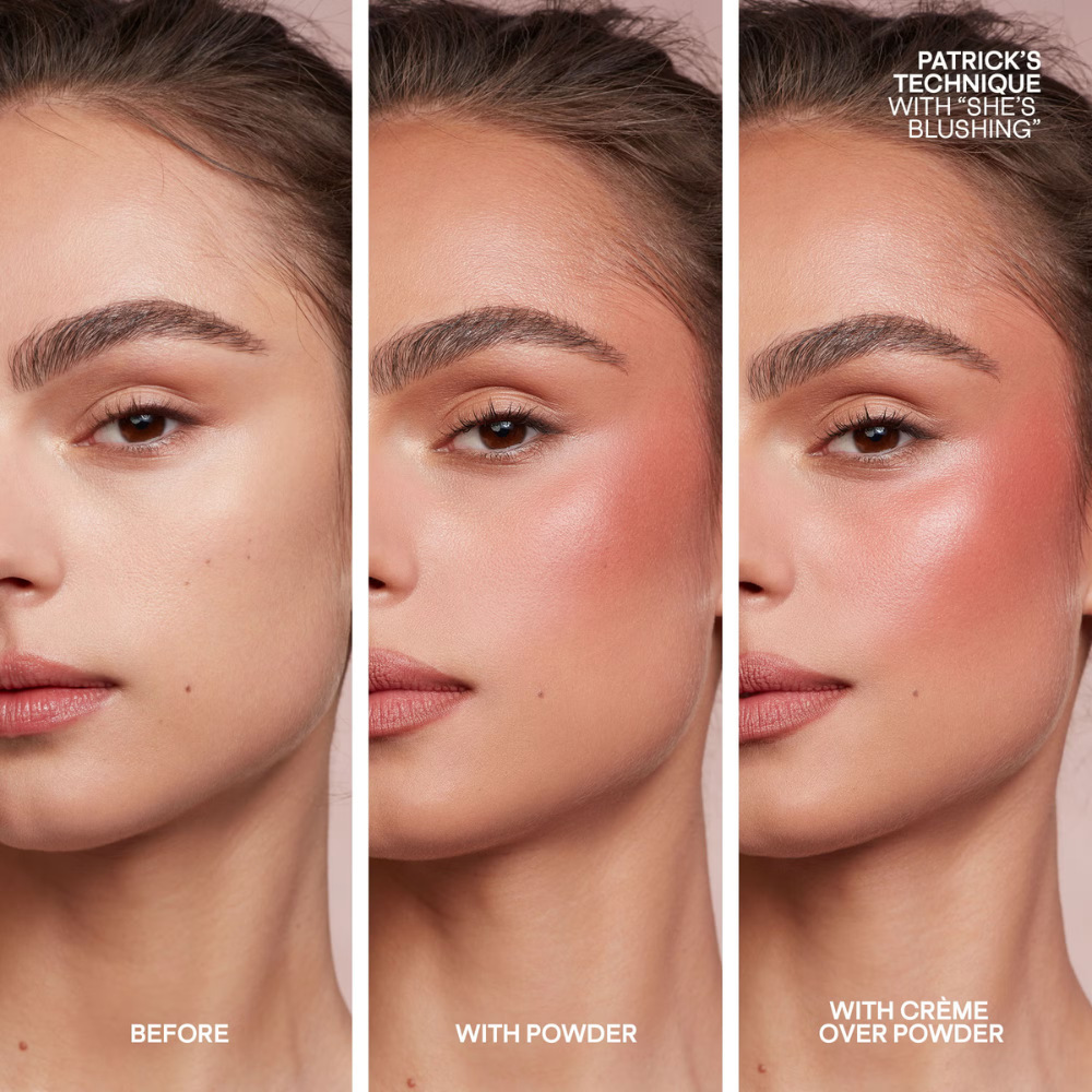 Phấn Má Hồng Kép Patrick TA Double-Take Crème & Powder Blush Duo 5g