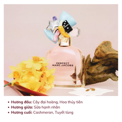 Set Nước Hoa Nữ Perfect Marc Jacobs (EDP 100ml + EDP 10ml + Body Lotion 75ml)