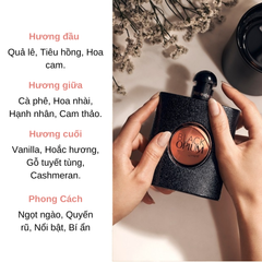 Nước Hoa Nữ Yves Saint Laurent Black Opium (EDP 90ml + EDP 10ml + Son YSL 1.3g)