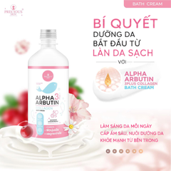 Sữa Tắm Trắng Da Alpha Arbutin 3Plus+ Collagen Bath Cream 350ml