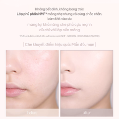 Phấn Nước Che Phủ Bền Màu Espoir Be Velvet Cover Cushion Disney Edition 13g (tặng kèm lõi + 2 mút)