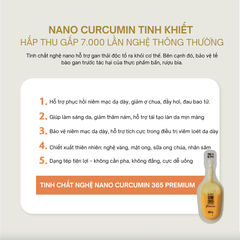 Tinh Chất Nghệ Nano Curcumin 365 Premium Hàn Quốc 32 Tép x 3g