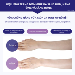 Sữa Dưỡng Thể Chống Nắng Nâng Tông Da Hatomugi UV Care & Tone Up SPF31 PA+++ 250ml