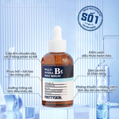 Tinh Chất Phục Hồi Cho Da Dầu Prettyskin Multi Hydra B5 Max Serum 50ml